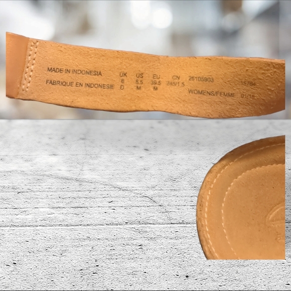 Clark's artisan strappy open toe sling back sandal 8.5 - Picture 12 of 15